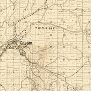 old Columbia Co map