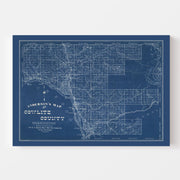 map of Cowlitz Count