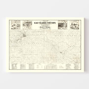 map of Eau Claire Co