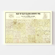 map of Eau Claire Co