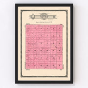 Fairview Township Vintage Map 1916
