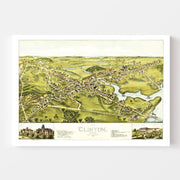 map of Clinton