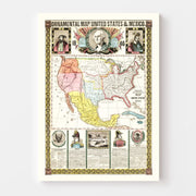 map of Mexico map