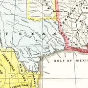 old Mexico map map