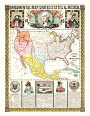 Mexico map history