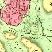 old Jerusalem map