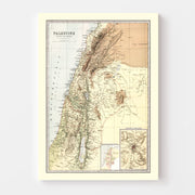 map of Palestine