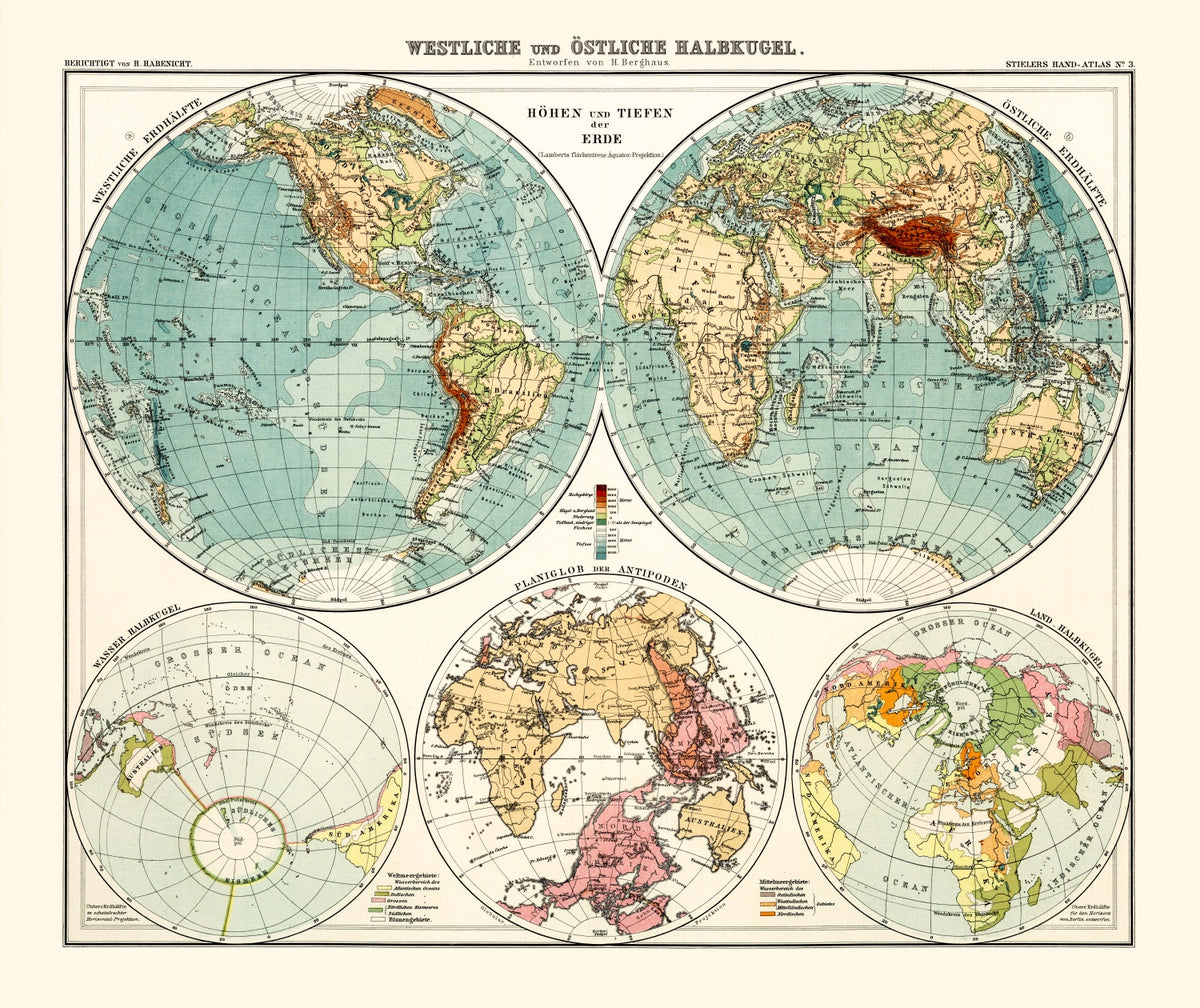 Preview of Vintage World Map 1911