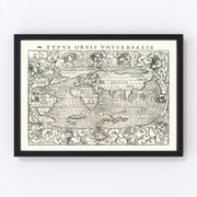 World Vintage Map 1540