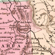 old Guatemala map ma