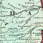 old Columbia map map
