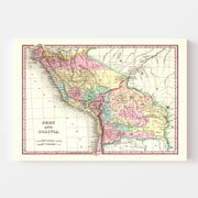 map of Peru