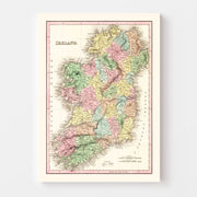 map of Ireland