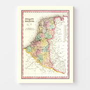 map of Holland map