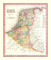 Holland map history