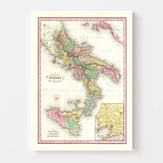 map of Italy