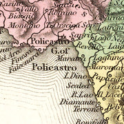 old Italy map