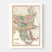 map of Turkey map