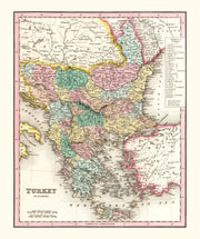 Turkey map history