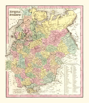 Russia map history