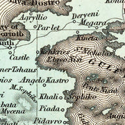 old Greece map