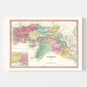 map of Turkey map