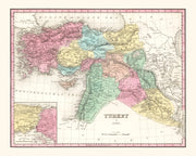 Turkey map history