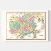 map of China