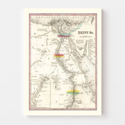 map of Egypt