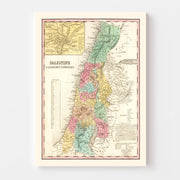map of Palestine