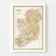 map of Ireland