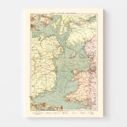 map of The Irish Cha