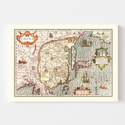 map of China