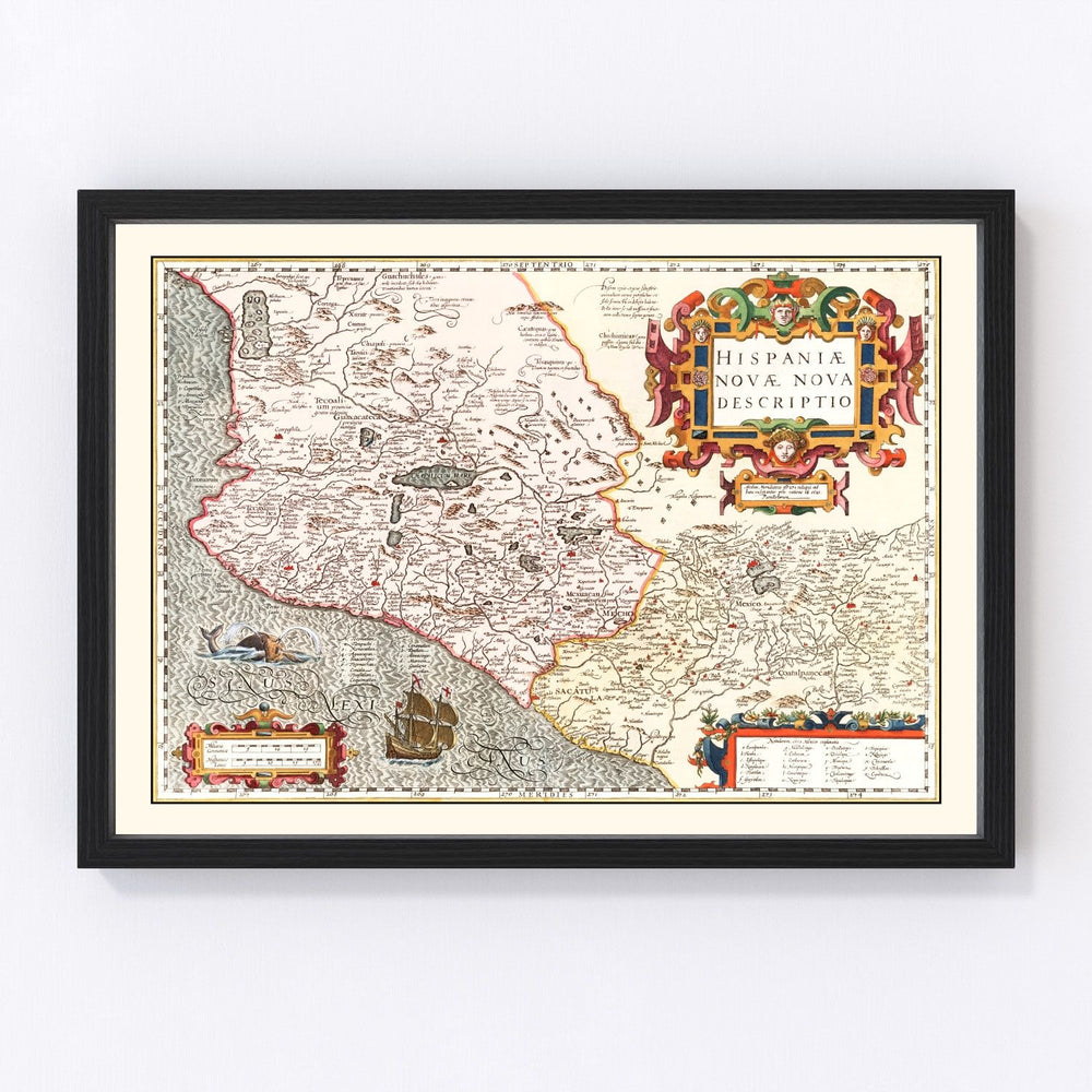 Peru Vintage Map 1623