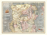 North Ireland map hi