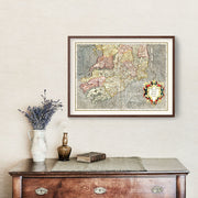 Ireland map art