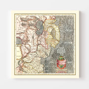 map of Ulster