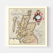 map of Scotland