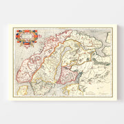 map of Norway