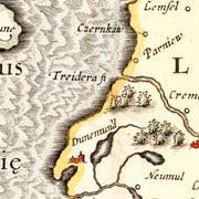 old Latvia map