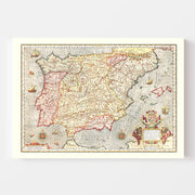 map of Spain