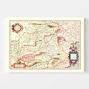 map of Castille Spai