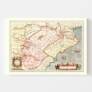 map of Aragon