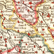 old Gaul France map