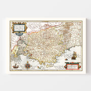 map of Gaul Region o