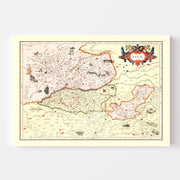 map of Anjou France