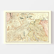 map of Switzerland