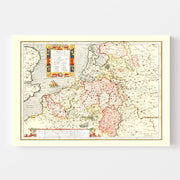 map of Belgium