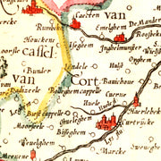 old Flanders map map