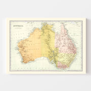 map of Australia